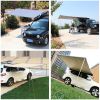 7.6x8.2FT/250x250cm Awning