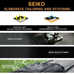 Car Roof Bag Black - Rooftop Cargo Carrier Bag With Heavy Duty Straps 8-13.5 Cubic Feet Fits ALL Cars Waterproof