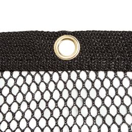 Pet Life Rectangular Easy-Hook Protective Mesh Folding Backseat Car Seat Safety Barrier For Dogs, Cats And Children